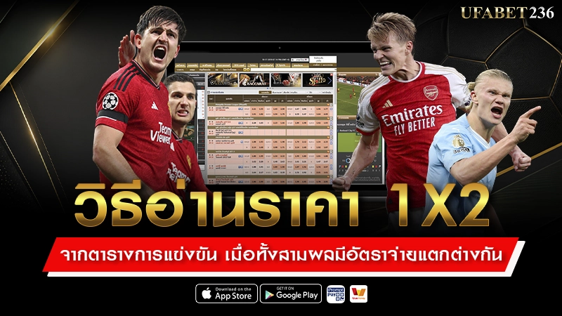 วิธีอ่านราคา 1X2